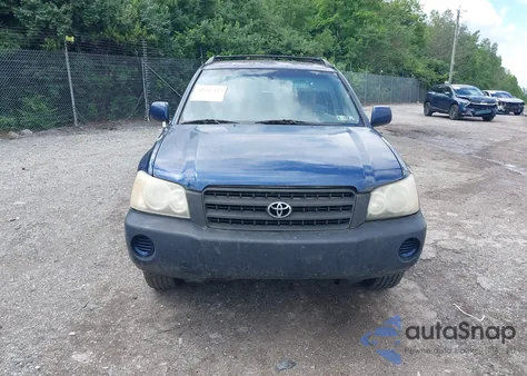 2003 Toyota Highlander Limited V6/V6 z USA, uszkodzony, nr VIN JTEGF21A030081596
